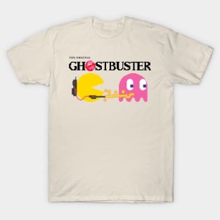 Pac Buster - Pinky - Black text T-Shirt